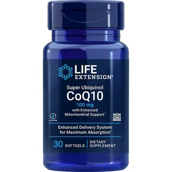 Life Extension Super Ubiquinol CoQ10 with Enhanced Mitochondrial Support 100 mg