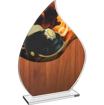 Skleněná trofej CRH20244M13 | Hasiči