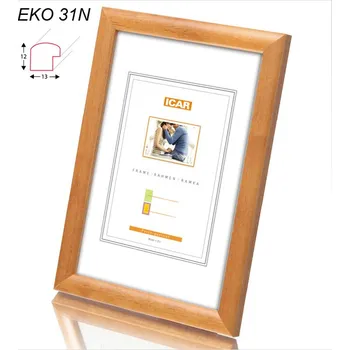 Digitální fotorámeček Rámeček dřevěný Icar EKO 31N 18x24 světle hnědý