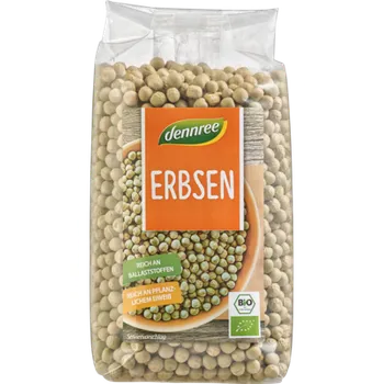 Luštěnina Dennree Hrách 500g bio