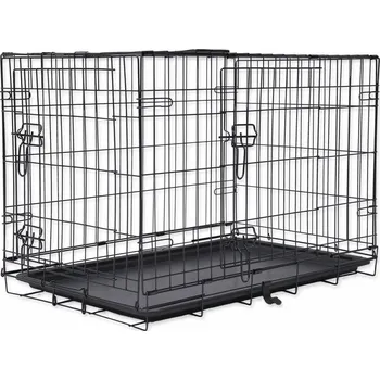 Dog fantasy Klec skládací M 2 dveře 75x46x53cm