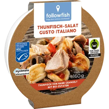 Followfood Followfish Tuňákový salát Gusto Italiano 160 g msc