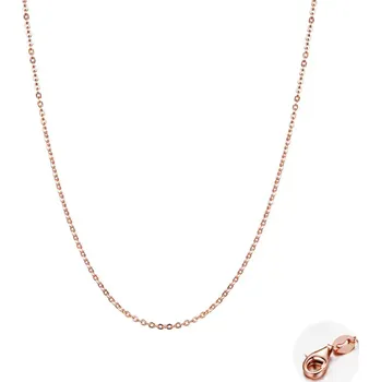 Náhrdelník For Silver Stříbrný klasický řetízkový náhrdelník - Stříbro 925 Druh barvy: Zlatá růžová