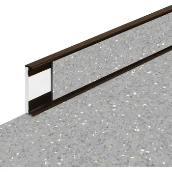 vinylová podlaha Soklová lišta SimpleJack Caladan - Sauda Grey Barva spáry: Hnědá