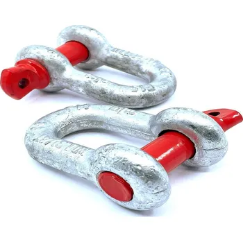 Upínací popruh Ganas spol. s.r.o. Třmen HA1 Pevnostní (typ U) bez zajištění maticí Nosnost: 3250 kg, Délka: velikost - 5/8 palce m, Šířka pásu: Pevnostní mm