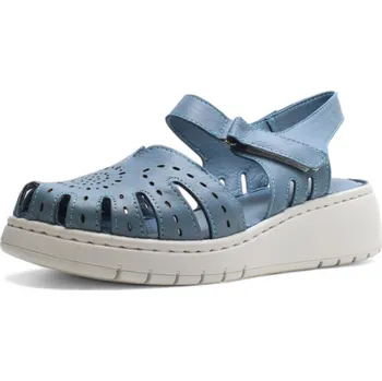 Dámské sandále DÁMSKÉ SANDÁLY WILD 016-4020 MODRÁ Barva: MODRÁ, Velikost: 39