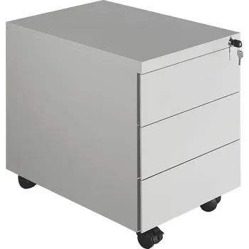 Policová skříň Kovový zásuvkový kontejner