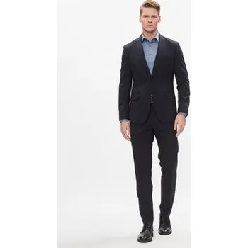 Pánská košile Calvin Klein Košile K10K112299 Modrá Slim Fit 44
