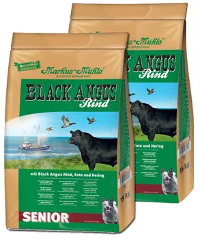 Krmivo pro psa Markus-Mühle Black Angus Senior Beef/Duck/Herring