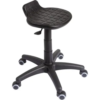 Laboratorní otočná stolička - kola pro tvrdé povrchy