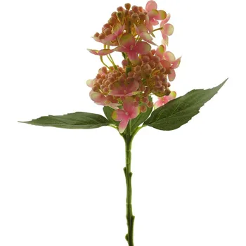 umělá květina Umělá květina, Hortenzie - Hydrangea pučící růžová V38 cm (N936827)