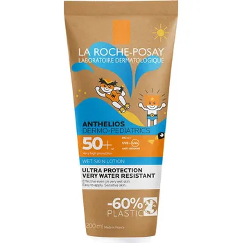 Přípravek na opalování La Roche Posay Anthelios Dermo-Pediatrics mléko na vlhkou pokožku SPF50+ 200 ml