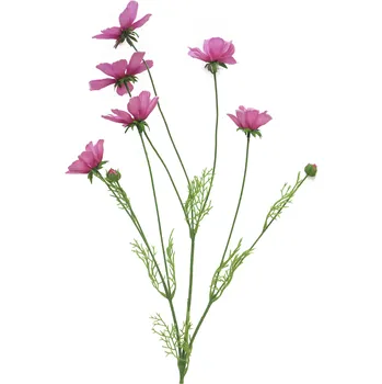 umělá květina Umělé květina, Krásenka - Cosmos bipinatus růžová 92cm