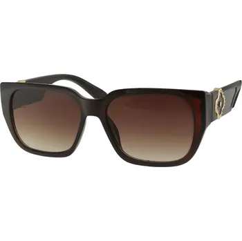 Sluneční brýle Dámské brýle hnědé barvy 4106-4