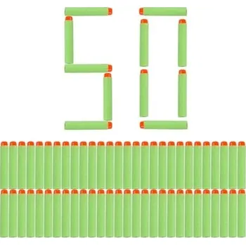 Dětská zbraň Barevné pěnové náboje Nerf Elite 50ks - green