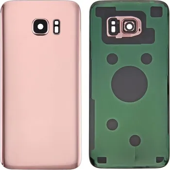 Náhradní kryt pro mobilní telefon VSECHNONAMOBIL 12061 Zadní kryt (kryt baterie) Samsung Galaxy S7 Edge růžový (Rose Gold)