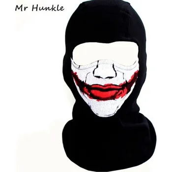 Nákrčník šátek na obličej kukla na motorku - nákrčník lebka zombie maska sml02 - G