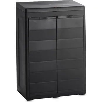 Odpadkový koš Toomax Elegance S 65 x 38 x 95 cm recyklační skříňka černá