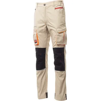Pánské kalhoty Kalhoty pracovní do pasu PayPer NEXT 400 SUMMER khaki 48