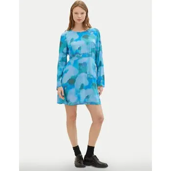 Dámské šaty Tom Tailor Denim Letní šaty 1040643 Modrá Slim Fit S