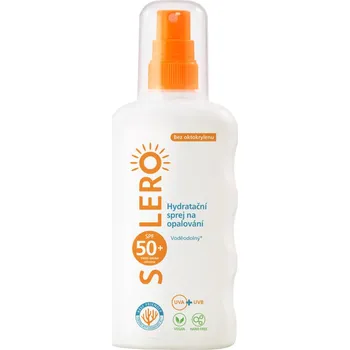 Přípravek na opalování Solero Hydratační sprej na opalování SPF50+ 200 ml