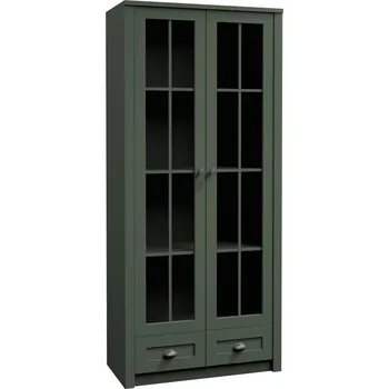 Knihovna GALA Prosklená vitrína W2S Prowansja - zelená
