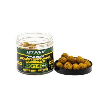 Boilies Jet Fish Vyvážené Boosterované Dumbles Legend Range Protein Bird Multifruit 200ml Průměr: 12mm, Objem: 200ml