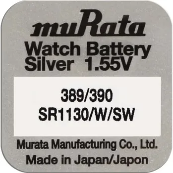 Článková baterie Baterie muRata 389/390/SR1130