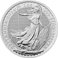 The Royal Mint Britannia Charles III. 1 oz 2024 stříbrná mince Proof 31,21 g