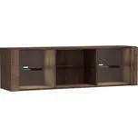 Závěsná vitrína INDIANAPOLIS I-21 jasan tmavý