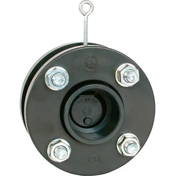 Ochranný vodní filtr Zpětná klapka s přírubami a s manžetami 250 mm