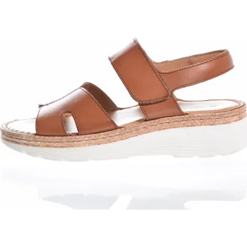 Dámská zimní obuv Dámské kožené sandály švédské značky Ten Points TP 60448 319 Velikost: 41, barva: 319 cognac