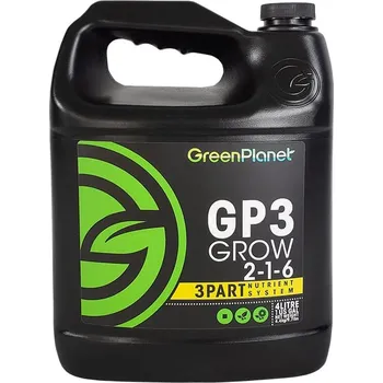 Hnojivo Hnojivo Green Planet GP3 Grow Objem: 4l