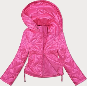 Dámská cargo bunda Růžová bunda s kapucí a stahovacími šňůrkami SWest, odstíny růžové M (38) i392_23293-47