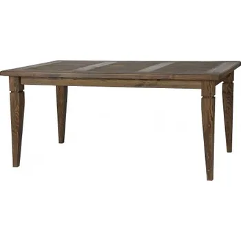 Jídelní stůl Jídelní selský stůl 80x120cm MES 03 - K17 bílý vosk