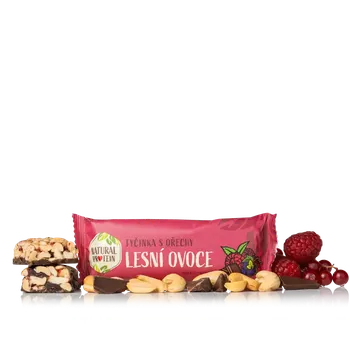 NaturalProtein Ořechová tyčinka - lesní ovoce