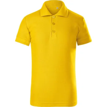 Chlapecké kalhoty MALFINI Polokošile Pique Polo Free, dětská, krátký rukáv MAL-F220407 Žlutá 12 roků