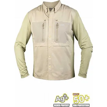 Pánská košile Muškařská košile Traper Solar Pro Khaki vel. XL