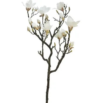 umělá květina Umělé květina, Magnolie - Magnolia větev 'Lisa' růžová / krémová 128 cm