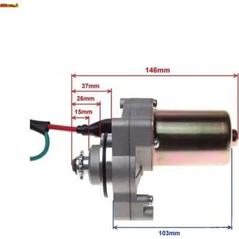 Startér Startér horní - 3x šroub