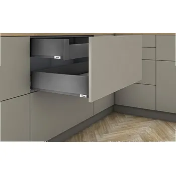 Nábytek BLUM Merivobox K 500 mm, 70 kg, Orion šedá, vnitřní, KOMPLET (BLUM Merivobox K 500 mm, 70 kg, Orion šedá, vnitřní, KOMPLET)