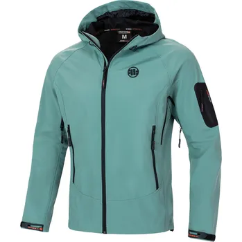 Pánská softshellová bunda PitBull West Coast - pánská softshellová bunda AIRFIELD mintová 2XL