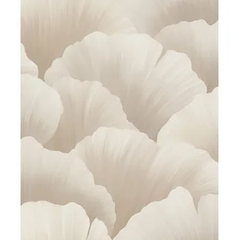 Tapeta Šedo-béžová vliesová tapeta s listy, BZ3005, Belize, Grandeco