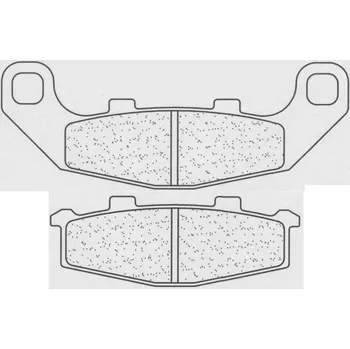 Brzdová destička Brzdové destičky CL BRAKES Street Sintered Metal - 2389RX3 KAWASAKI ZR 750 Zephyr 1991-1995