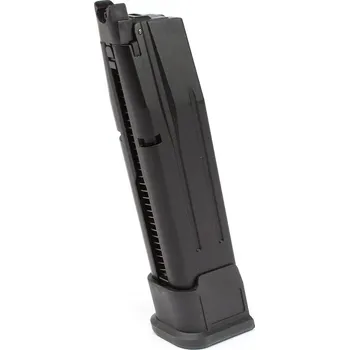 Plynový zásobník dlouhý pro WE F17/18 (M17/18) na 25 ran - černý