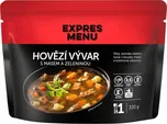 EXPRES MENU Hovězí vývar s masem a…