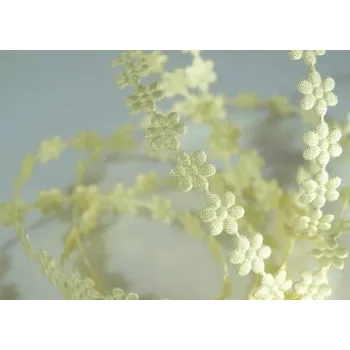 Stuha Květinky malé sv.žluté - 2 m