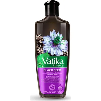 Vlasová regenerace Dabur Olej na vlasy s černým kmínem Vatika Naturals 200 ml