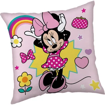 Povlečení Minnie Smile polštářek 40x40 cm