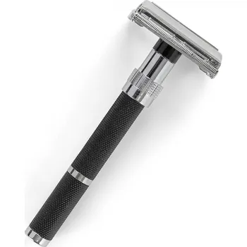 Holicí strojek BARBURYS Butterfly Matt Black holící strojek na žiletku